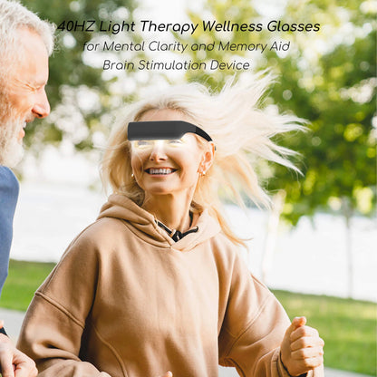 LUMVOO® 40Hz Gamma, 480nm Blue Light & 670nm Red Light Therapy Glasses